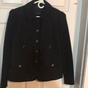 Talbots sz XS NWT quilted jacket w/sweater sleaves